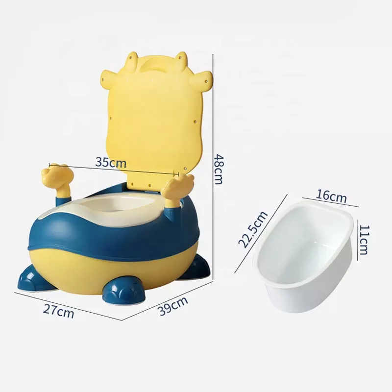 Olita ergonomica Happy Cow, galben [4]