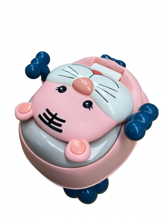 Olita muzicala ergonomica Happy Cat, roz [3]