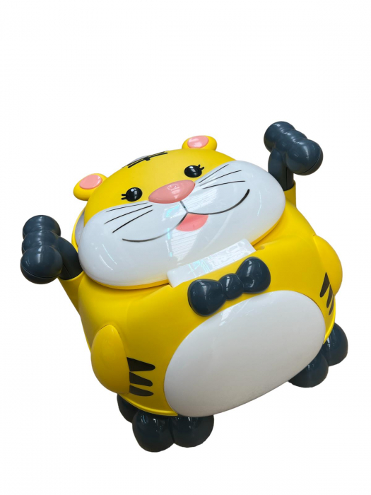 Olita muzicala ergonomica Happy Lion, galben [9]