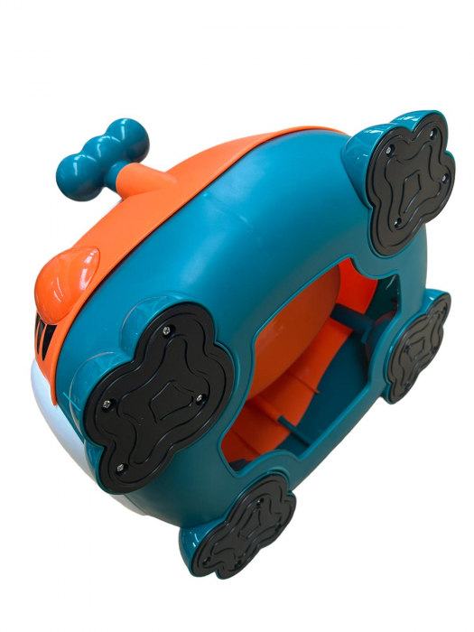 Olita muzicala ergonomica Happy Tiger, portocaliu [5]