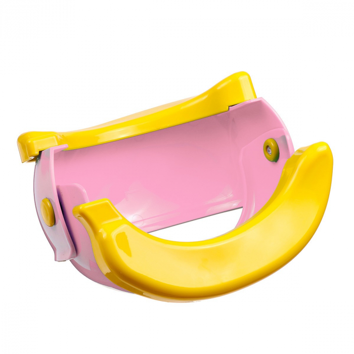 Olita portabila, de calatorie, Banana Travel Potty, roz - Krista® [6]