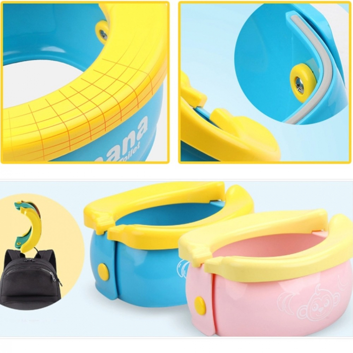 Olita portabila, de calatorie, Banana Travel Potty, verde - Krista® [10]