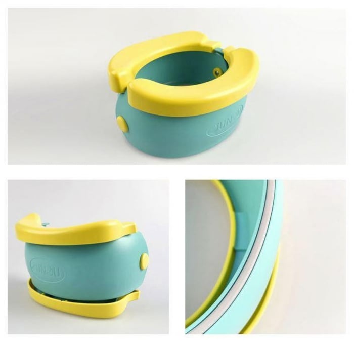 Olita portabila, de calatorie, Banana Travel Potty, verde - Krista® [6]