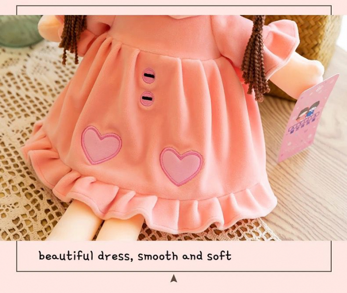 Papusa Angel din plus, spune Inger-Ingerasul meu, roz [3]