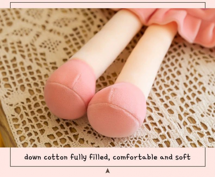 Papusa Angel din plus, spune Inger-Ingerasul meu, roz [4]