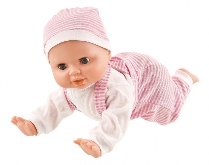 Papusa bebe baellar merge de-a busilea, 40 cm