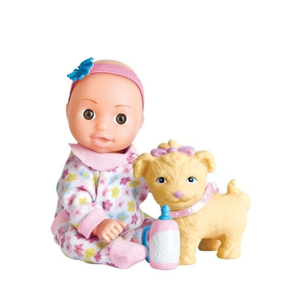 Papusa Fotomodel Maylla este Babysitter, cu bebelus si accesorii [5]