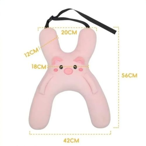 Perna din plus pentru calatorie, cu prindere de centura, suport cap, gat si corp, Verde [6]