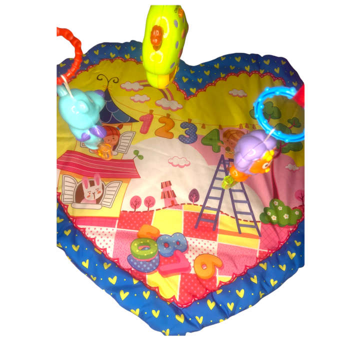 Centru de activitati interactiv, cu arcada, forma de inimioara, pentru bebelusi [3]