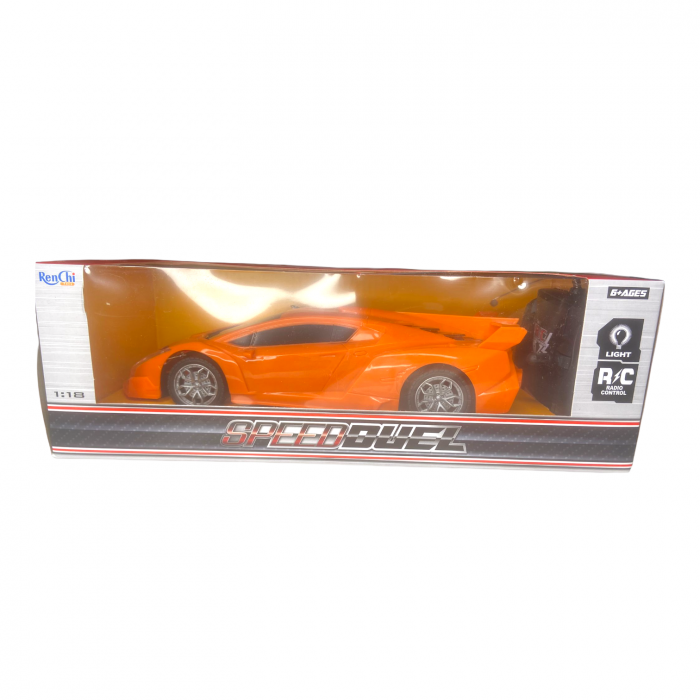 Masina cu telecomanda, Lamborghini Veneno Roadster, portocaliu, scara 1:18 [7]