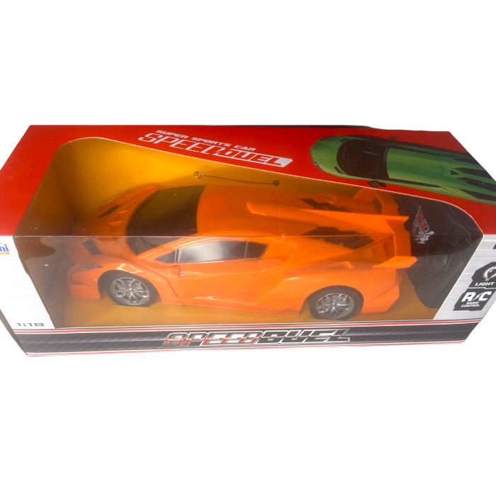 Masina cu telecomanda, Lamborghini Veneno Roadster, portocaliu, scara 1:18 [6]