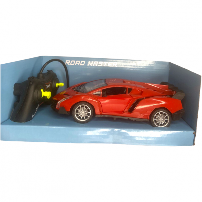 Masina de curse, Lamborghini, cu telecomanda, rosu, scara 1:20 [5]