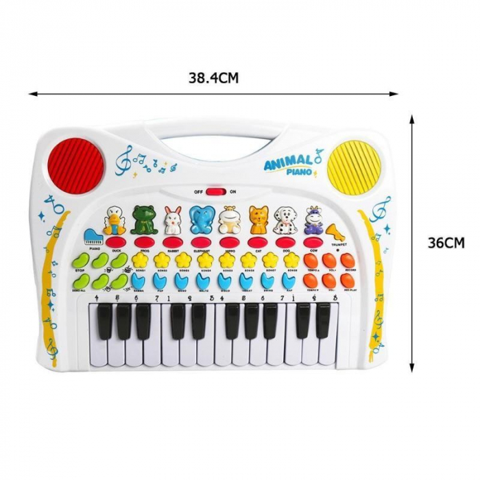 Pian orga Oby pentru bebelusi, 46 functii si 24 clape [4]