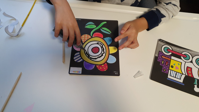 Pictura Cu Nisip Colorat, 26 planse si 10 culori [14]