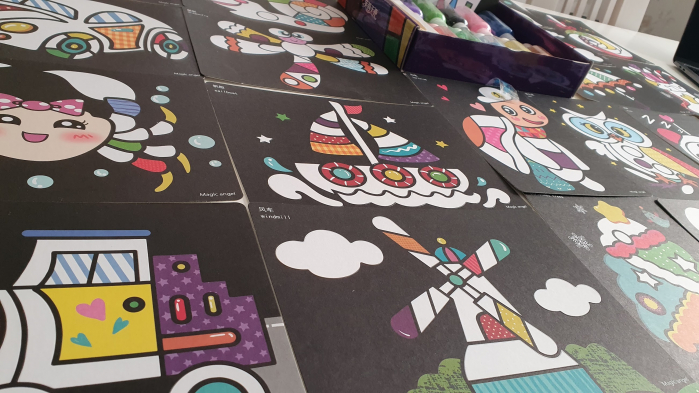 Pictura Cu Nisip Colorat, 26 planse si 10 culori [6]