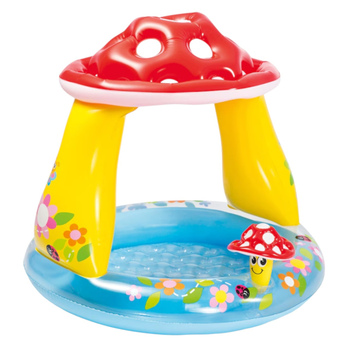 Piscina Gonflabila Ciupercuta Cu Acoperis