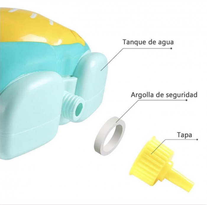 Pistol cu apa cu rezervor ghiozdanel, Pinguin [3]