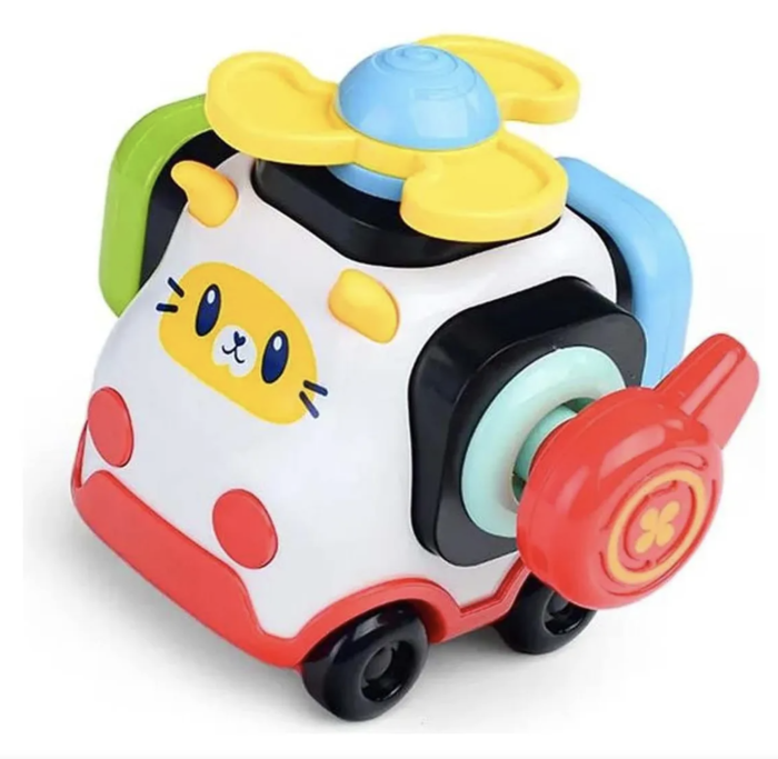 Set 5 piese pentru Placa interactiva cu masinuta si cuburi senzoriale, 18 luni+ [3]