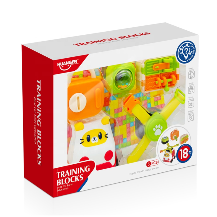 Set 5 piese pentru Placa interactiva cu masinuta si cuburi senzoriale, 18 luni+ [2]