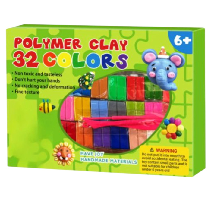 Set Plastilina Colorata pentru Modelaj ,   32 Culori si Accesorii