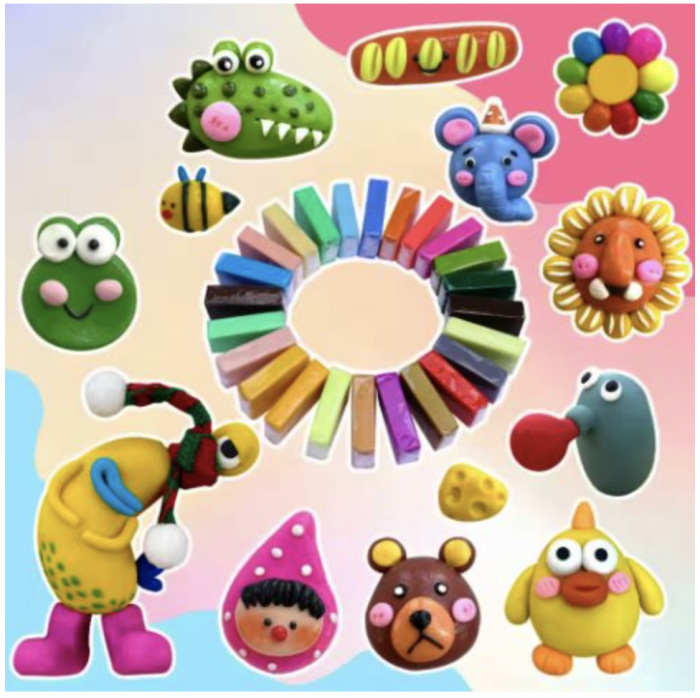 Set Plastilina Colorata pentru Modelaj – 32 Culori si Accesorii [10]