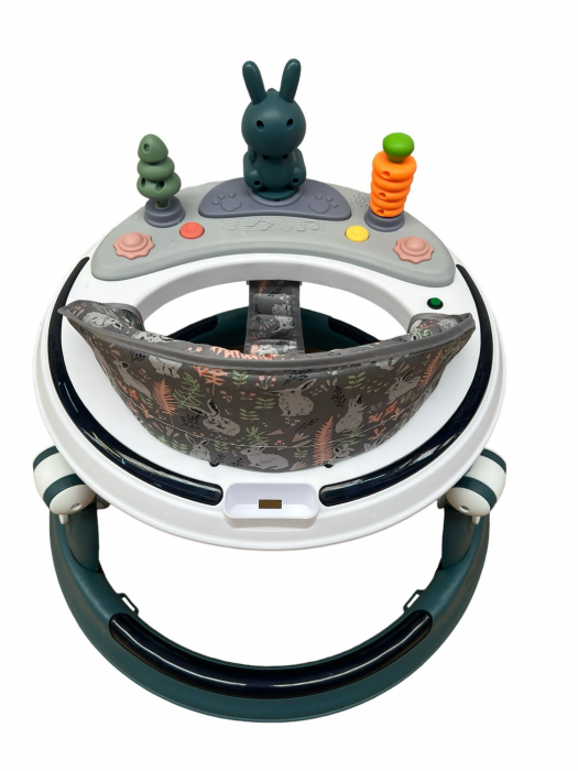 Premergator reglabil pe inaltime, cu muzica si bara de lumini, P7 verde inchis [8]