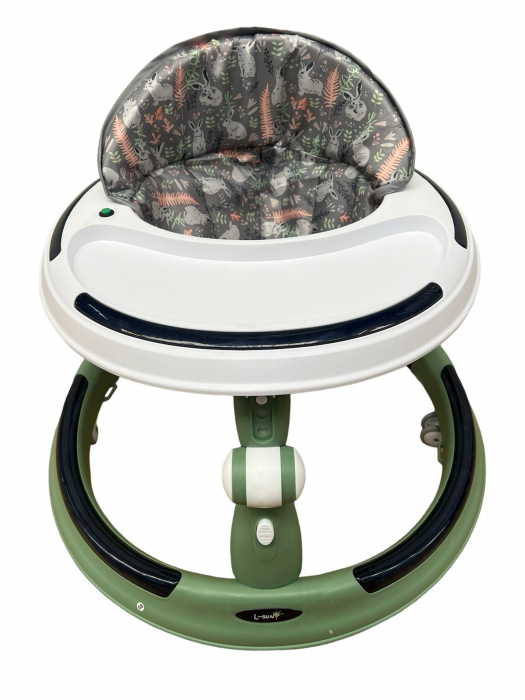 Premergator reglabil pe inaltime, cu muzica si bara de lumini, P7 verde deschis [6]