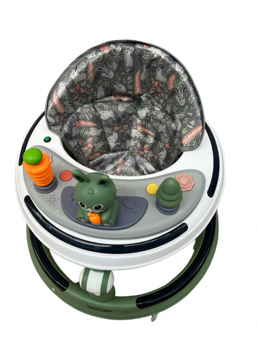 Premergator reglabil pe inaltime, cu muzica si bara de lumini, P7 verde deschis [3]