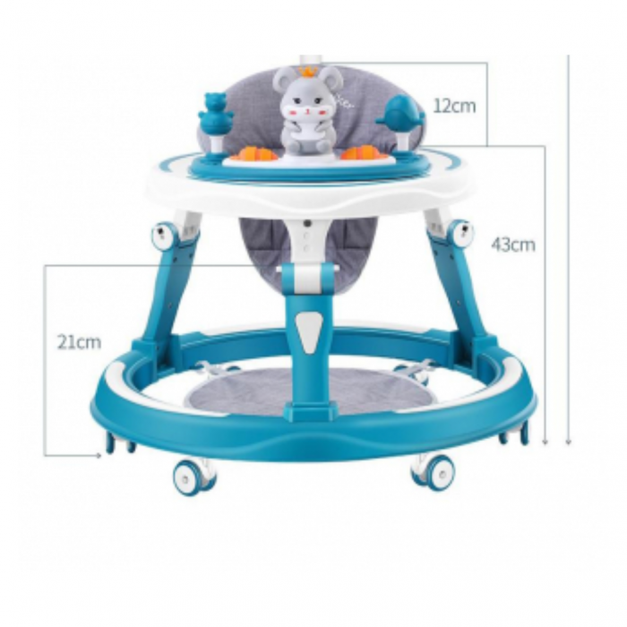 Premergator si Antemergator reglabil pe inaltime, Trei Prieteni, gri [3]