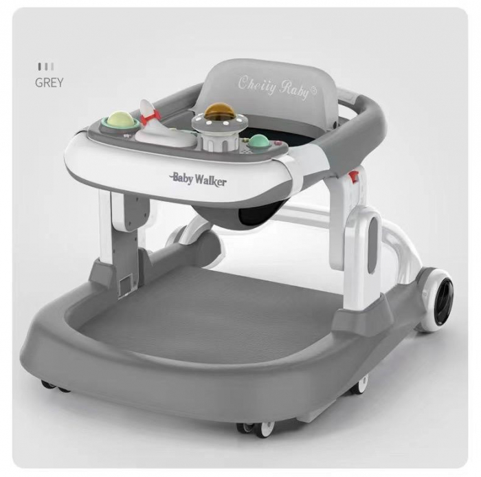 Premergator si Antemergator reglabil pe inaltime, cu roti de silicon, 932, gri [2]