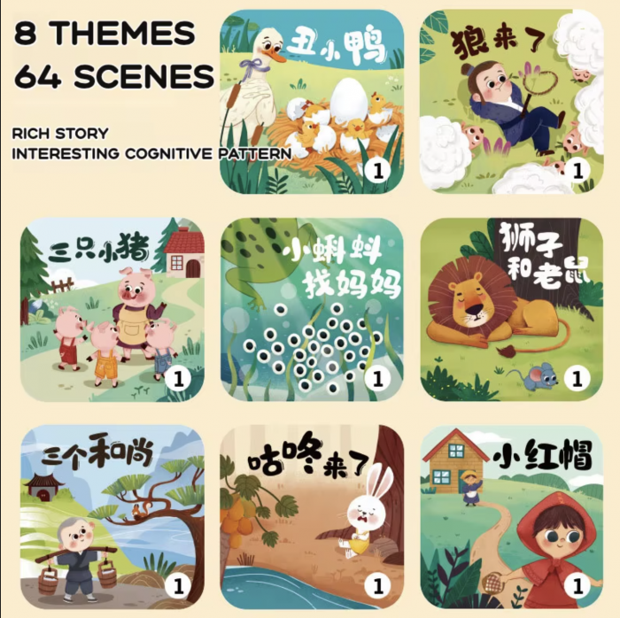 Proiector de povesti cu 8 discuri – 64 imagini pentru copii [9]