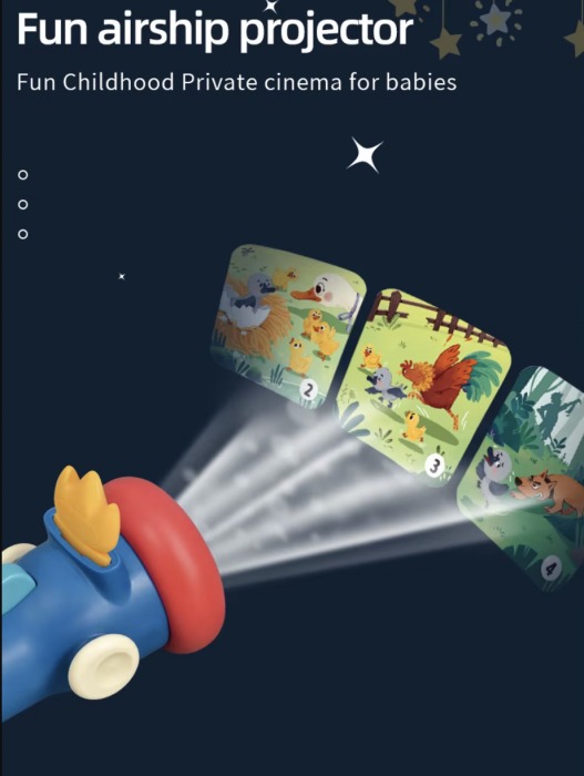 Proiector de povesti cu 8 discuri – 64 imagini pentru copii [10]