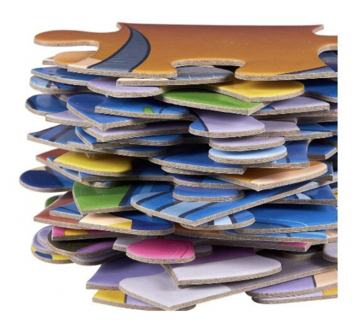 Puzzle bebe cu 48 piese mari, Animale din Jungla [6]