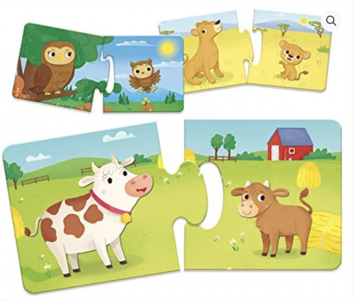 Puzzle Duo Mama si Puiul, cu 32 piese mari [4]