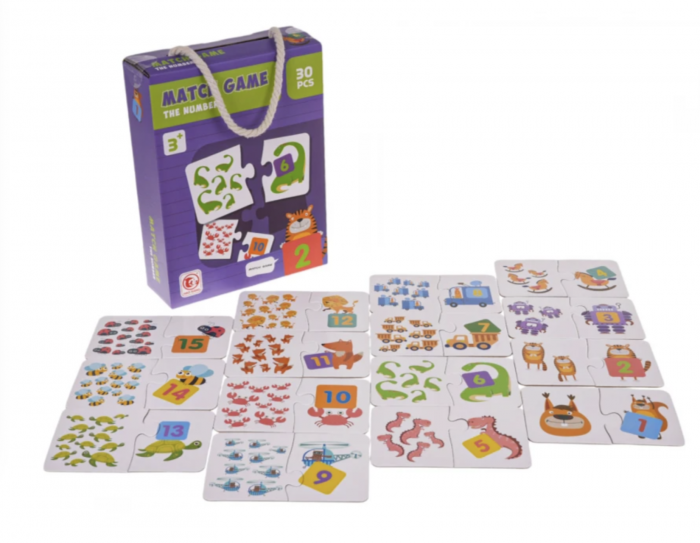 Puzzle educativ 30 piese mari Matematica – Potrivim si invatam numerele [2]
