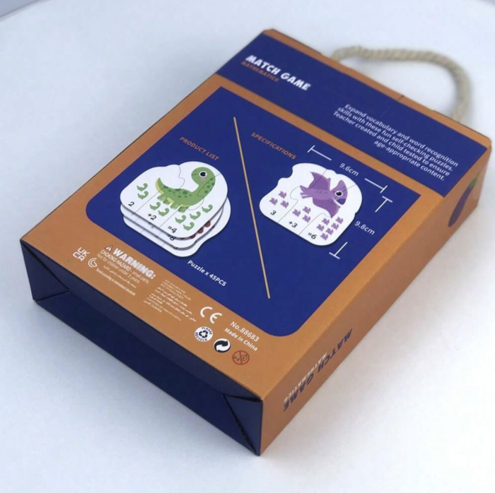 Puzzle educativ 45 piese mari Matematica – Invatam adunarea prin imagini [7]