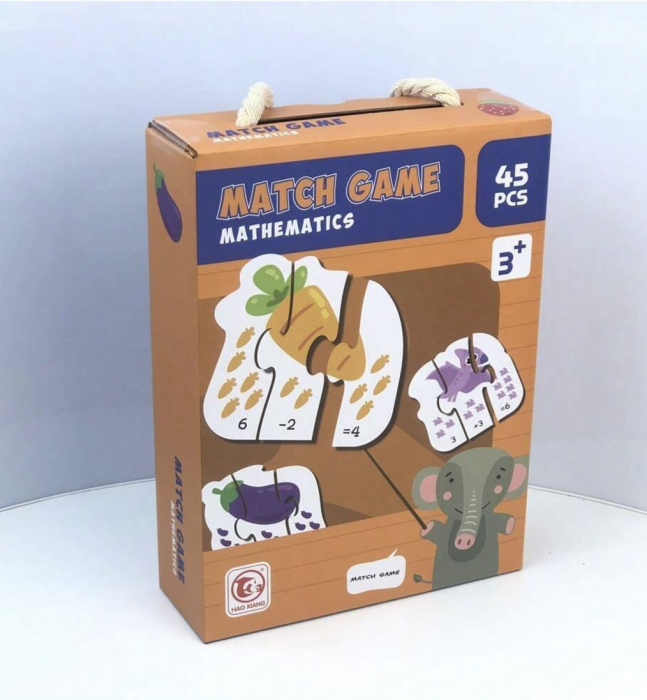 Puzzle educativ 45 piese mari Matematica – Invatam adunarea prin imagini [3]