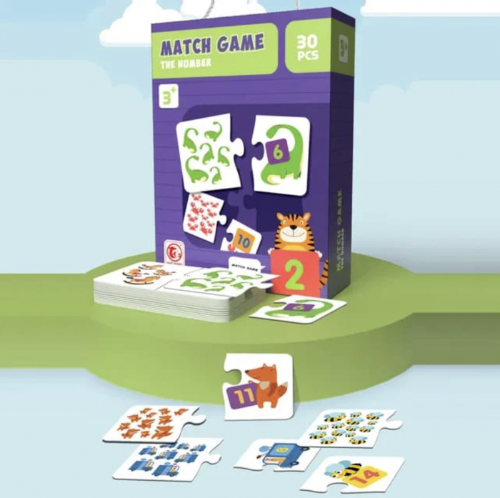 Puzzle educativ 30 piese mari Matematica – Potrivim si invatam numerele [3]