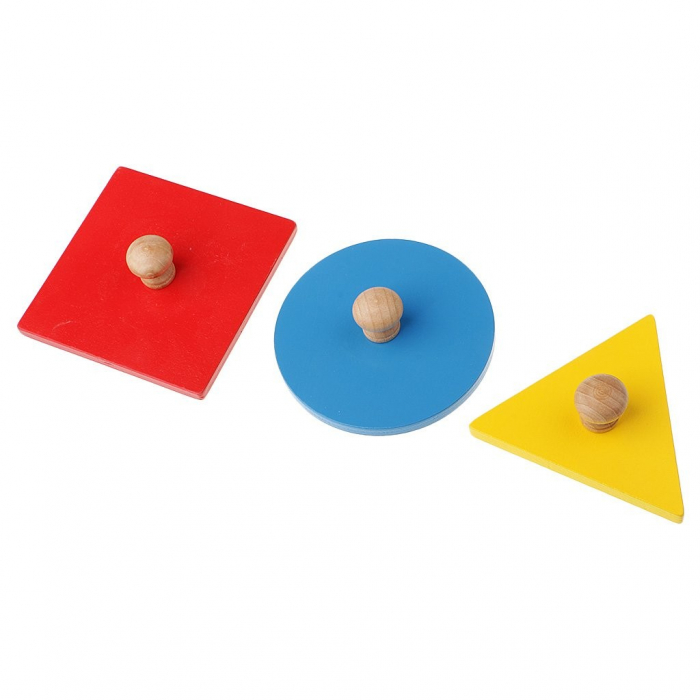 Puzzle Incastru de Mari Dimensiuni, cu Forme Geometrice [2]