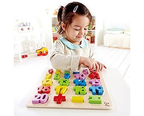 Puzzle Incastru Montessori 3D Cu Numere 1-20 [1]
