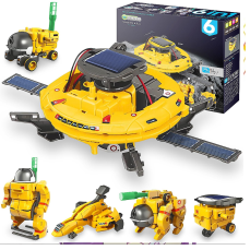 Robot solar spatial 6 in 1, set educativ STEM astronaut si naveta, 8 ani+ [8]