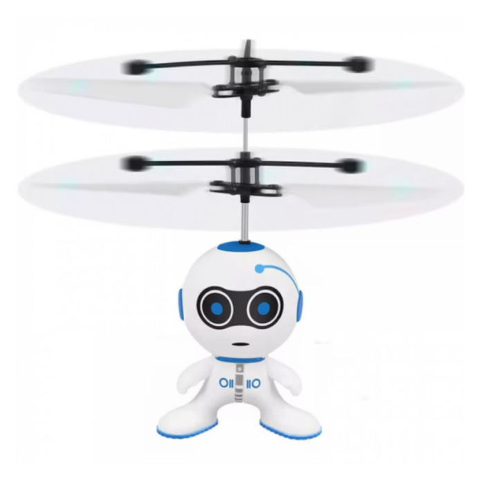 Robot Zburator Interactiv Cu Senzor De Inductie, tip elicopter, Incarcare USB [5]