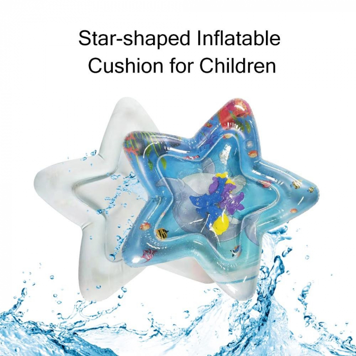 Saltea cu apa pentru bebelusi 65 x 65 cm - Stea de mare [3]