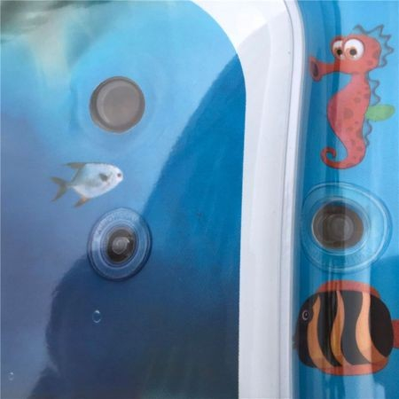 Saltea cu apa pentru bebelusi 70 x 50 cm - sirenele si animalele marine [9]