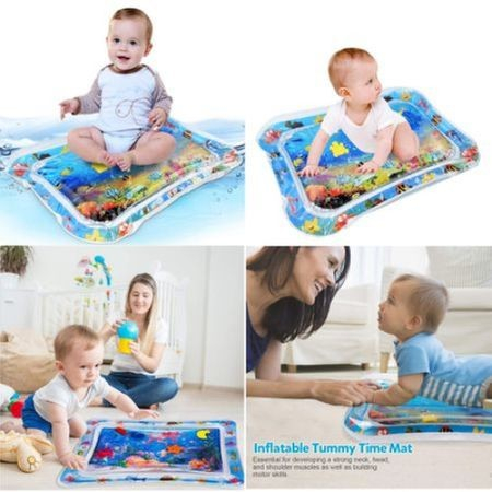 Saltea cu apa pentru bebelusi 70 x 50 cm - Delfinii cu pestisori [5]