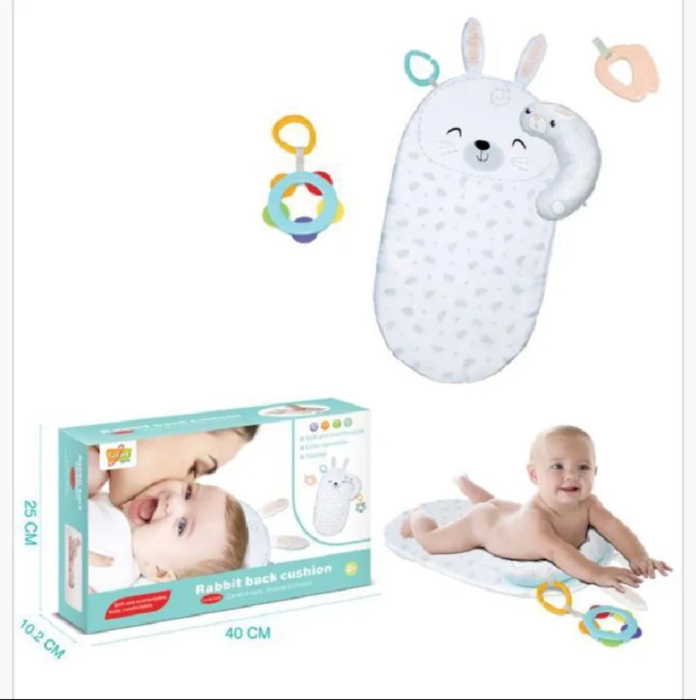 Saltea de joaca si Perna pentru bebelusi, Iepurasul alb [6]