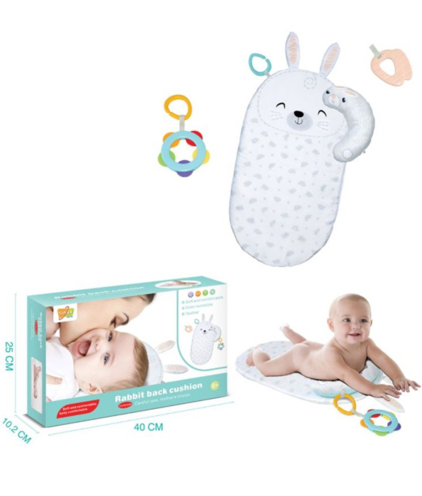 Saltea de joaca si Perna pentru bebelusi, Iepurasul alb [2]
