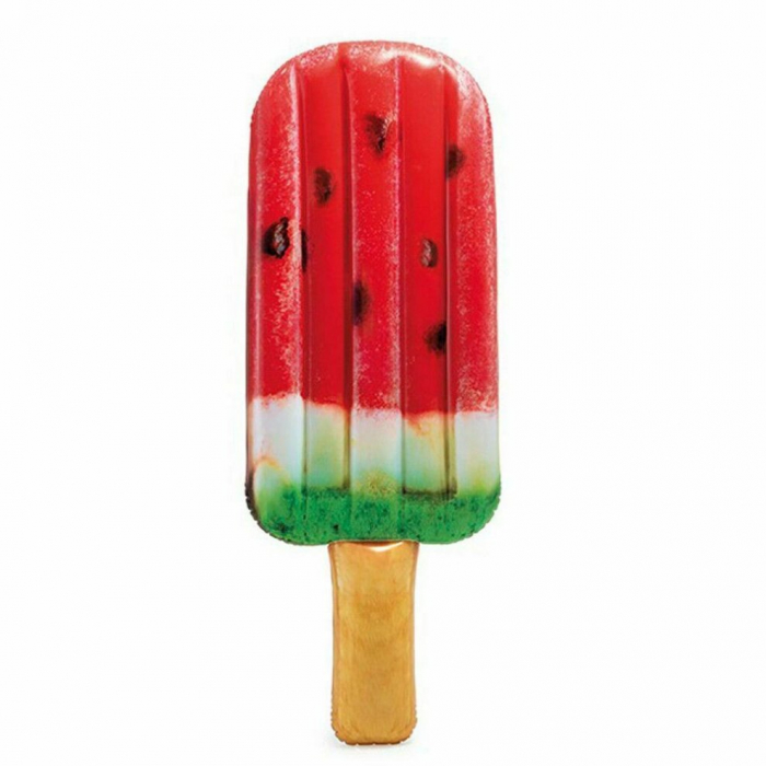 Saltea gonflabila intex, watermelon popsicle - inghetata pe bat, 191 x 76 cm, 58751