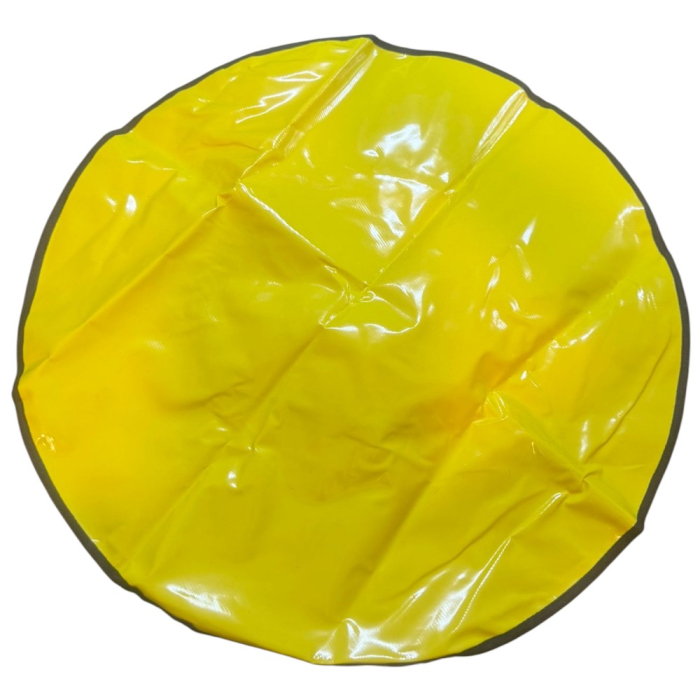 Sanie Gonflabila Rotunda cu Camera din Cauciuc, 80 cm, Negru Unicorni [4]