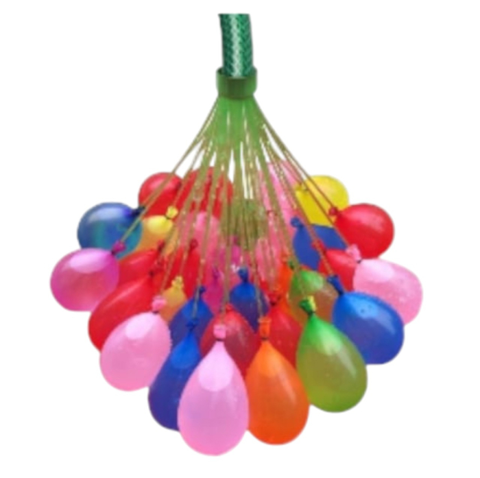 Set 111 Baloane Colorate pentru Apa, cu Sistem de Prindere [10]